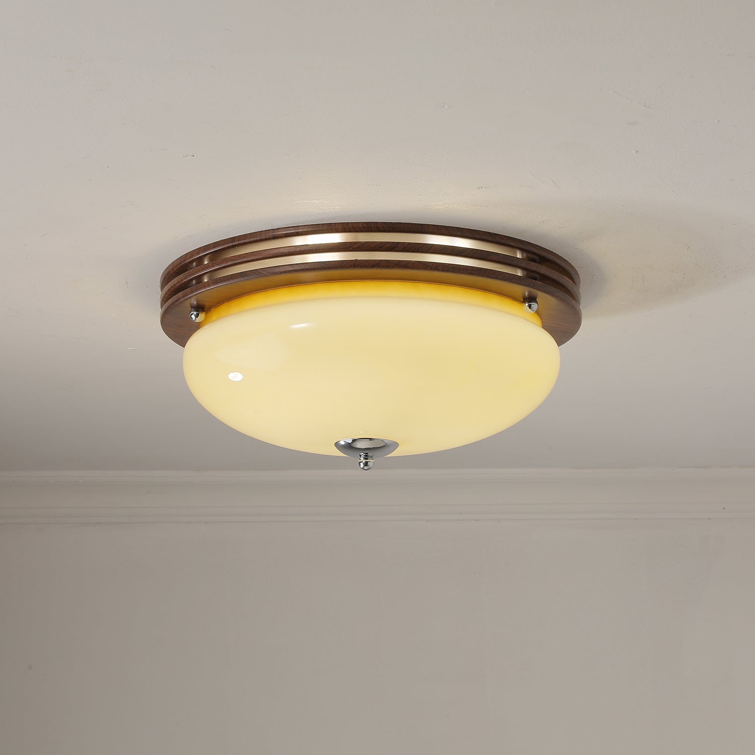 Lysilarae Nordic Art Classic Sphere Glass Ceiling Light