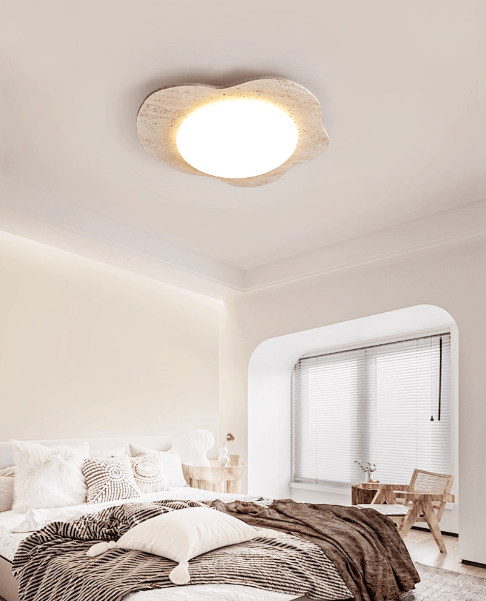 Brisanne Travertine Cloud Ceiling Lamp