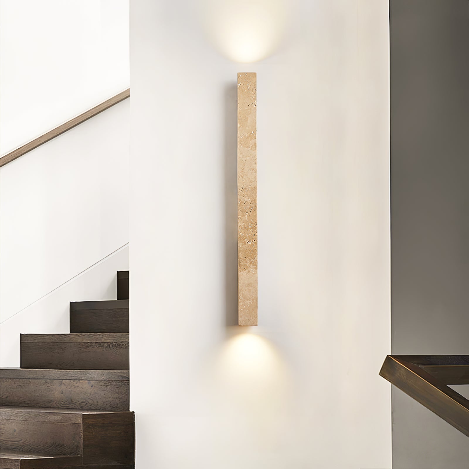 Noriira Minimalist Travertine Wall Light
