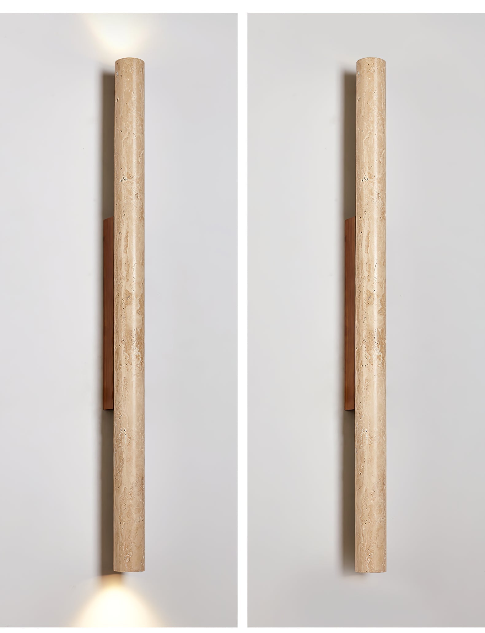 Noriira Minimalist Travertine Wall Light