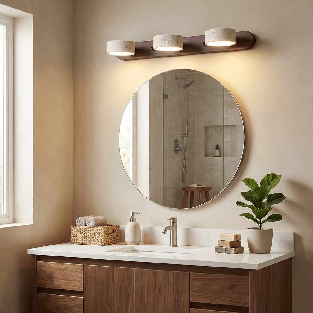 Neramere Travertine Duo Indoor Wall Light