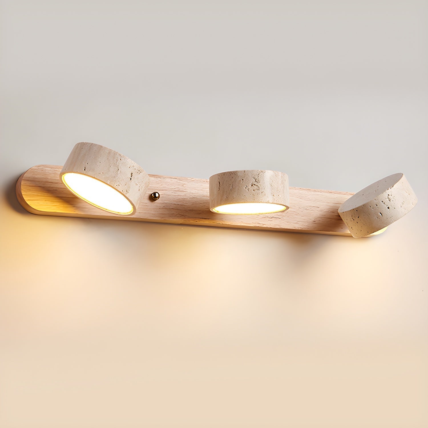 Ritta Travertine Indoor Wall Light Neutral