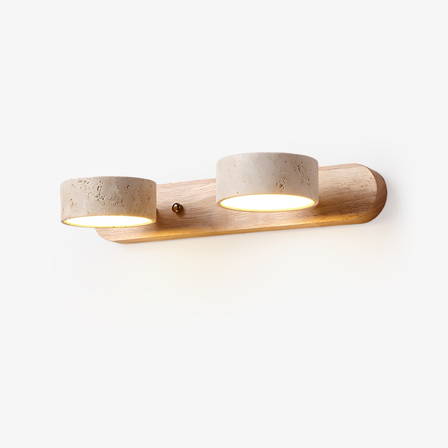 Neramere Travertine Duo Indoor Wall Light