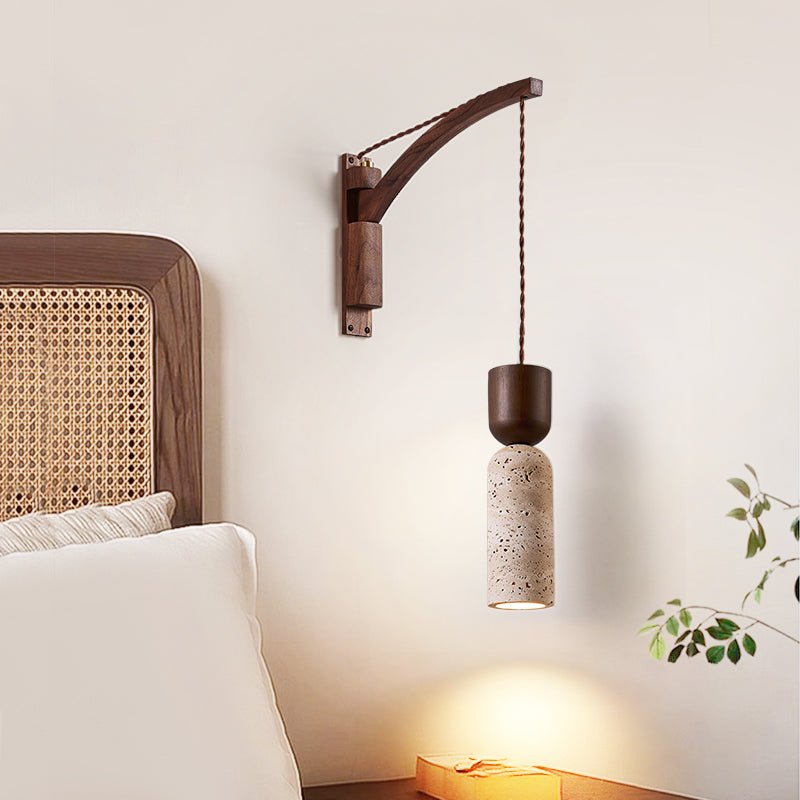 Lestemore Travertine Fusion Wall Sconce