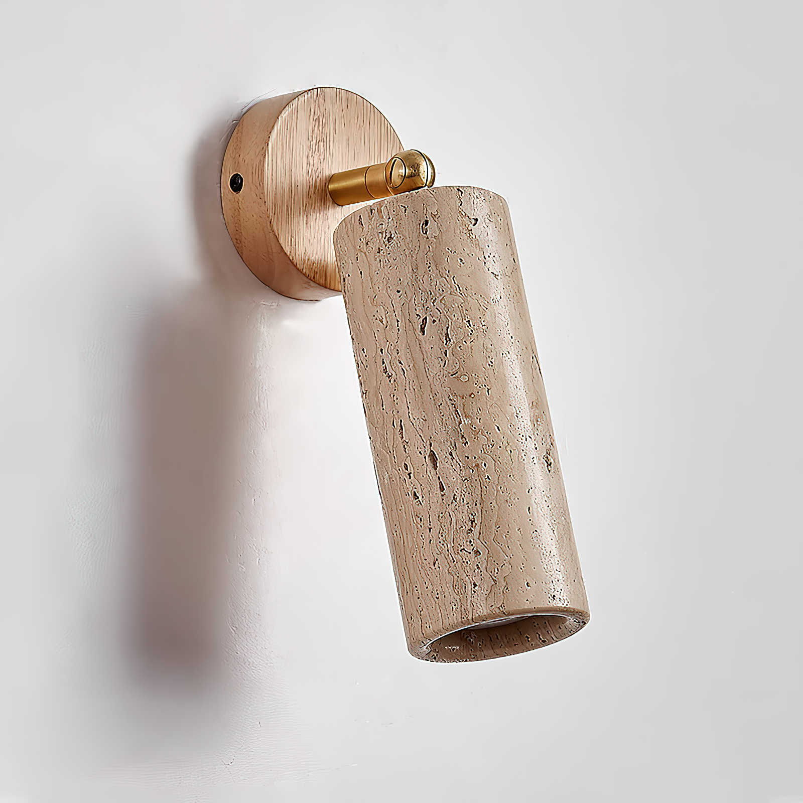 Seralella Travertine Wall Lamp
