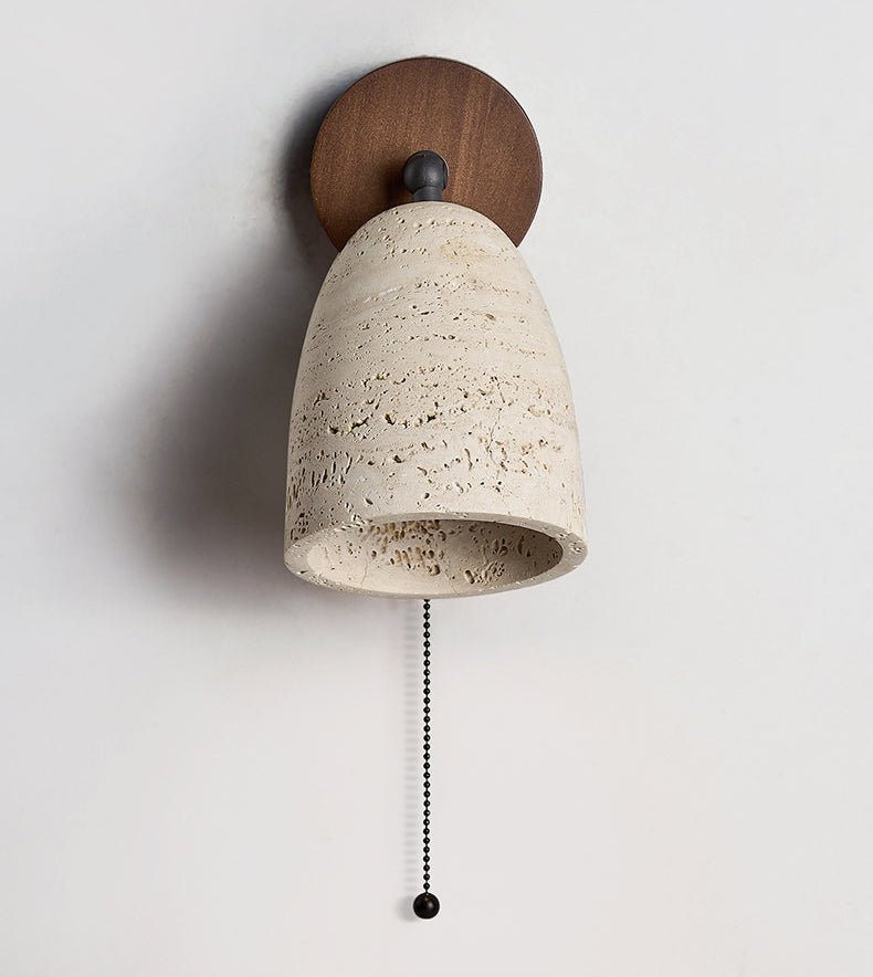 Valeholt Travertine Pivoting Sconce