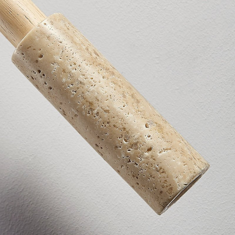 Mercer Travertine Stick Pendant Light