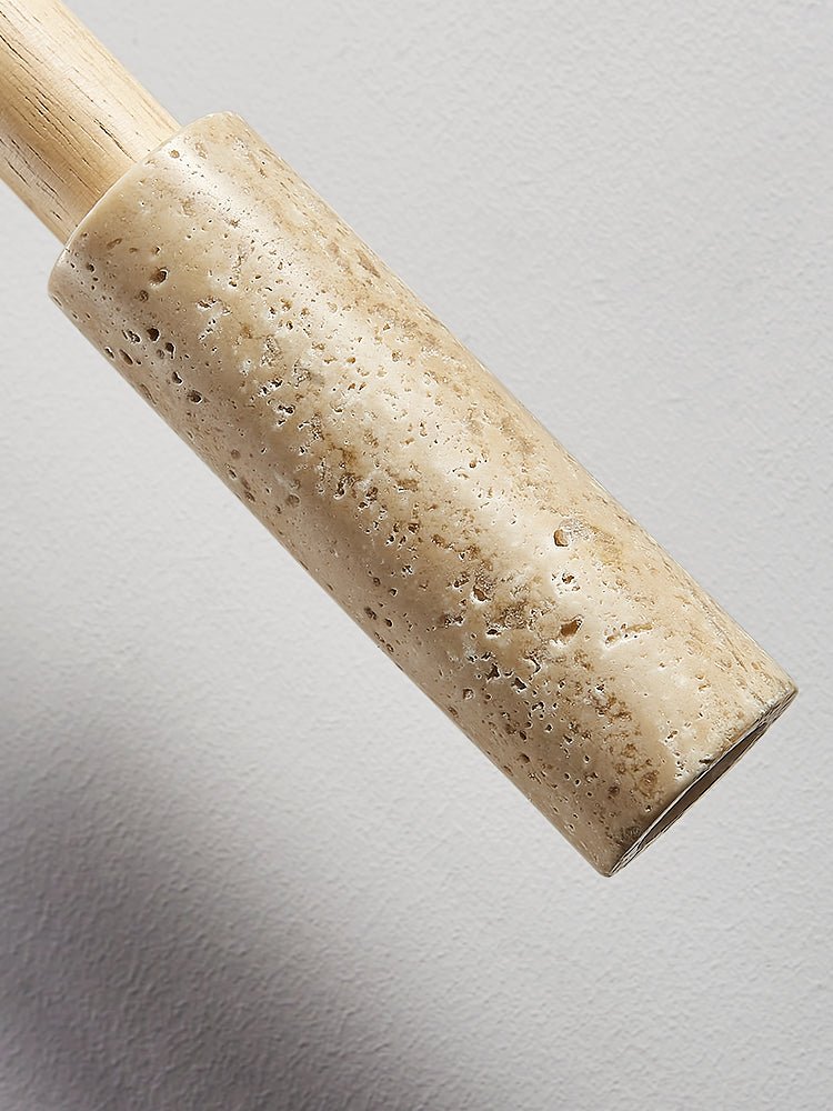 Mercer Travertine Stick Pendant Light