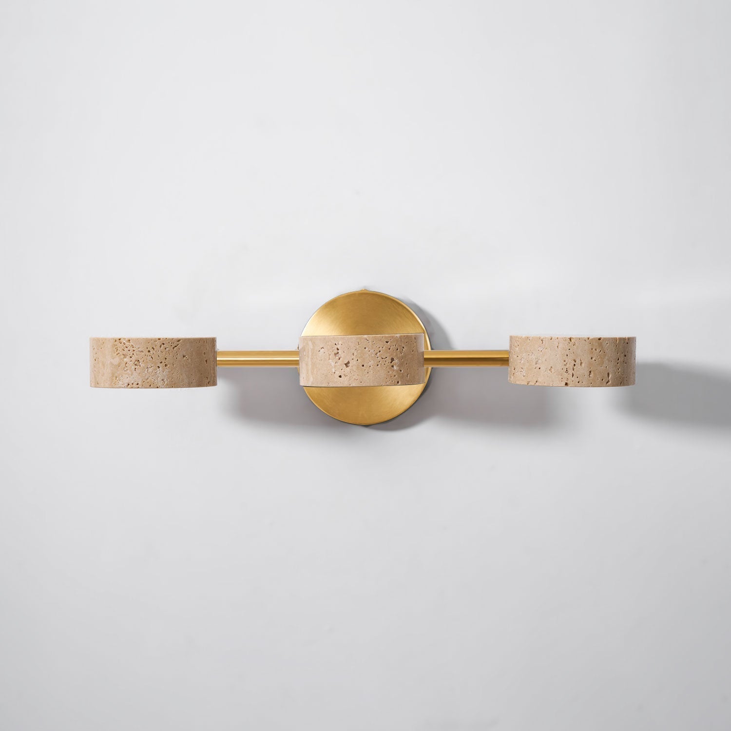 Ceshair Wall Light Multi Head Travertine Vanity Light