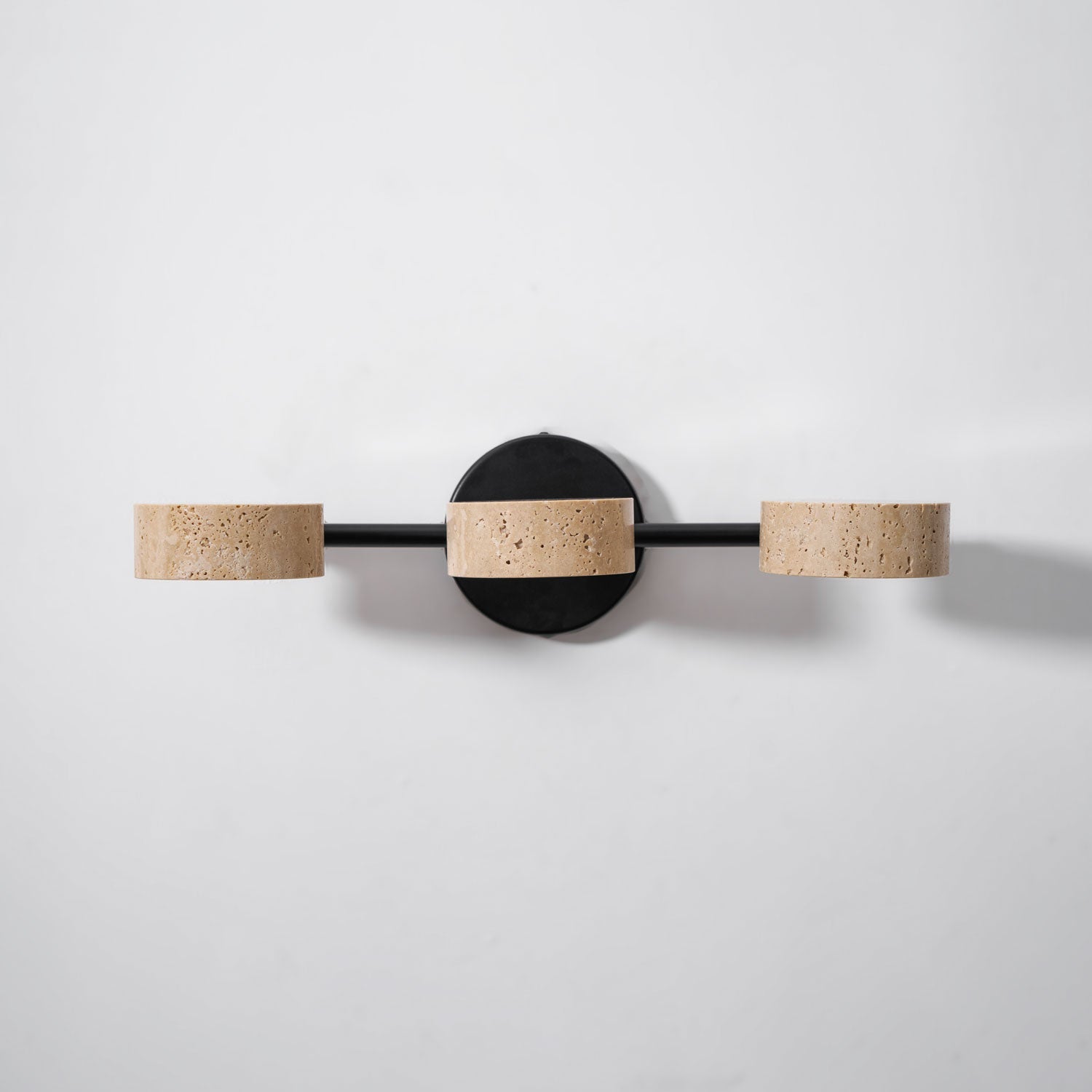 Ceshair Wall Light Multi Head Travertine Vanity Light