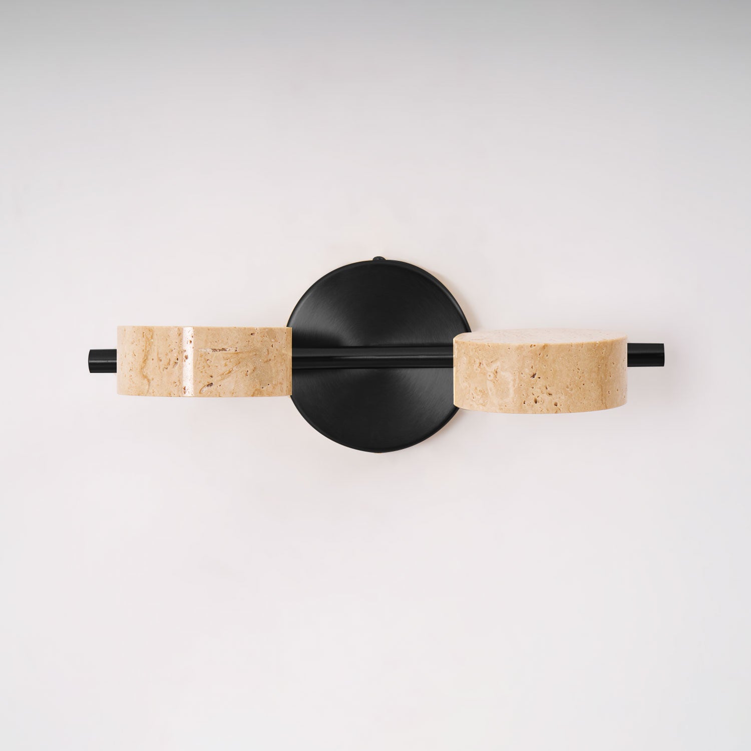 Ceshair Wall Light Multi Head Travertine Vanity Light