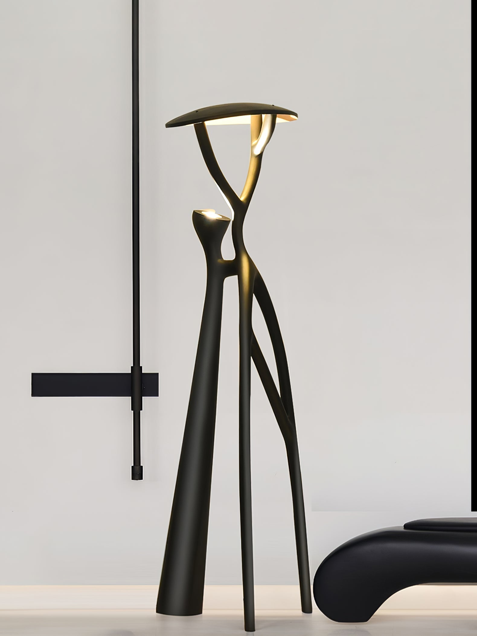 Seluia Gothic Tree Sculpture Floor Lamp