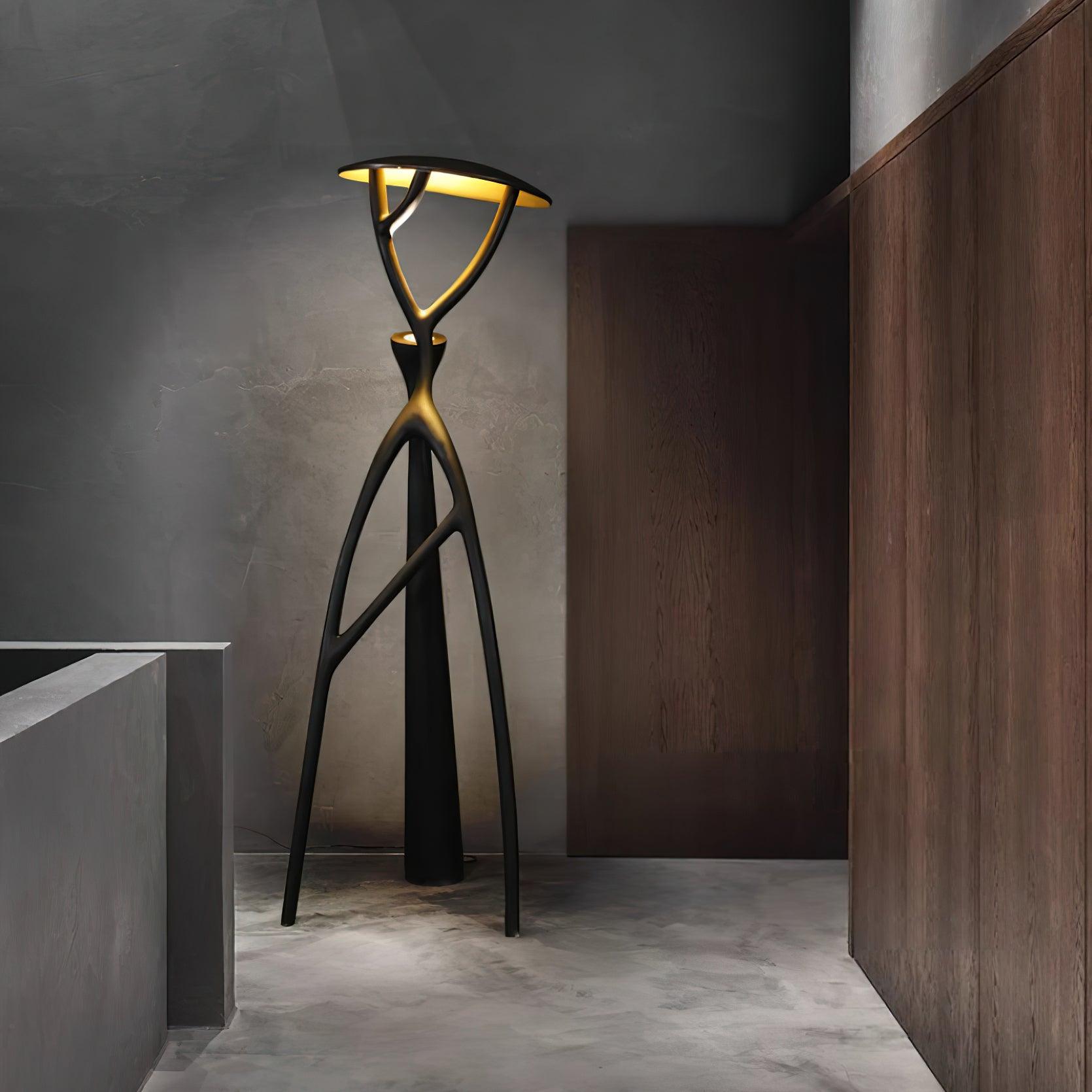 Seluia Gothic Tree Sculpture Floor Lamp