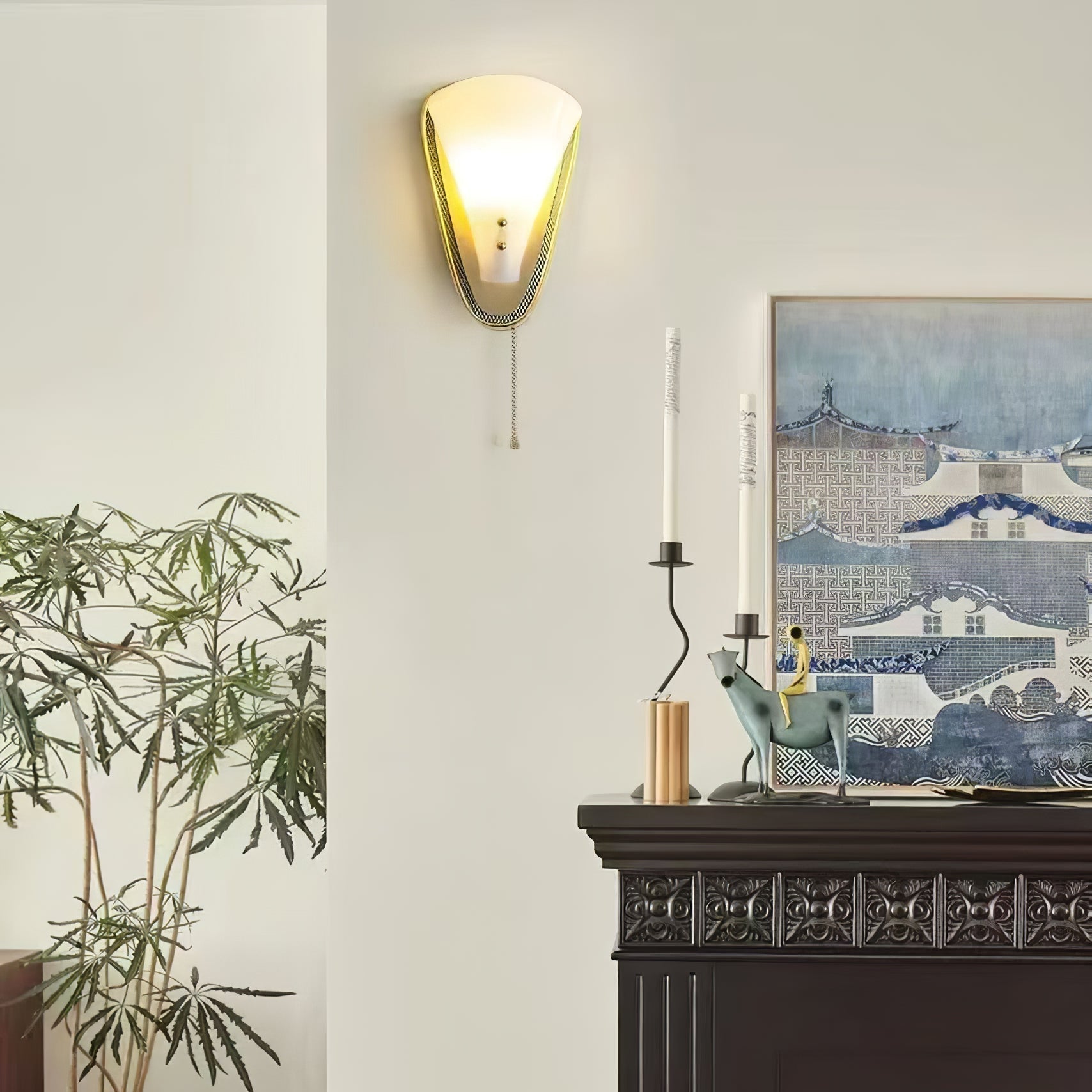 Auremont Triangular Wall Lamp