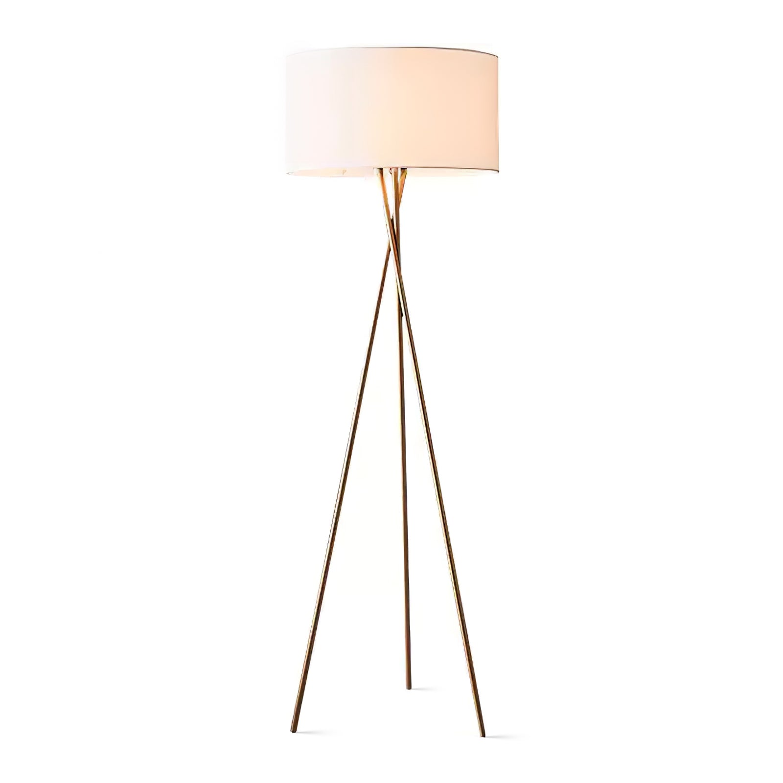 Zander Minimalist Fabric Floor Lamp