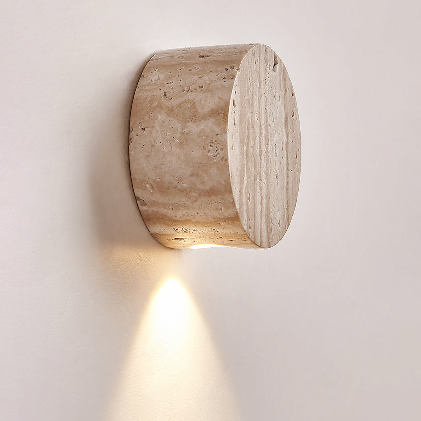 Tavoraya Travertine Wall Lamp