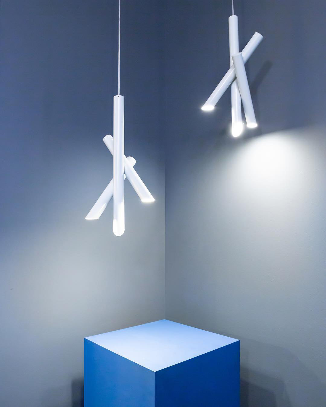 Erixon Pendant Lamp Tubes Aluminum Minimalist