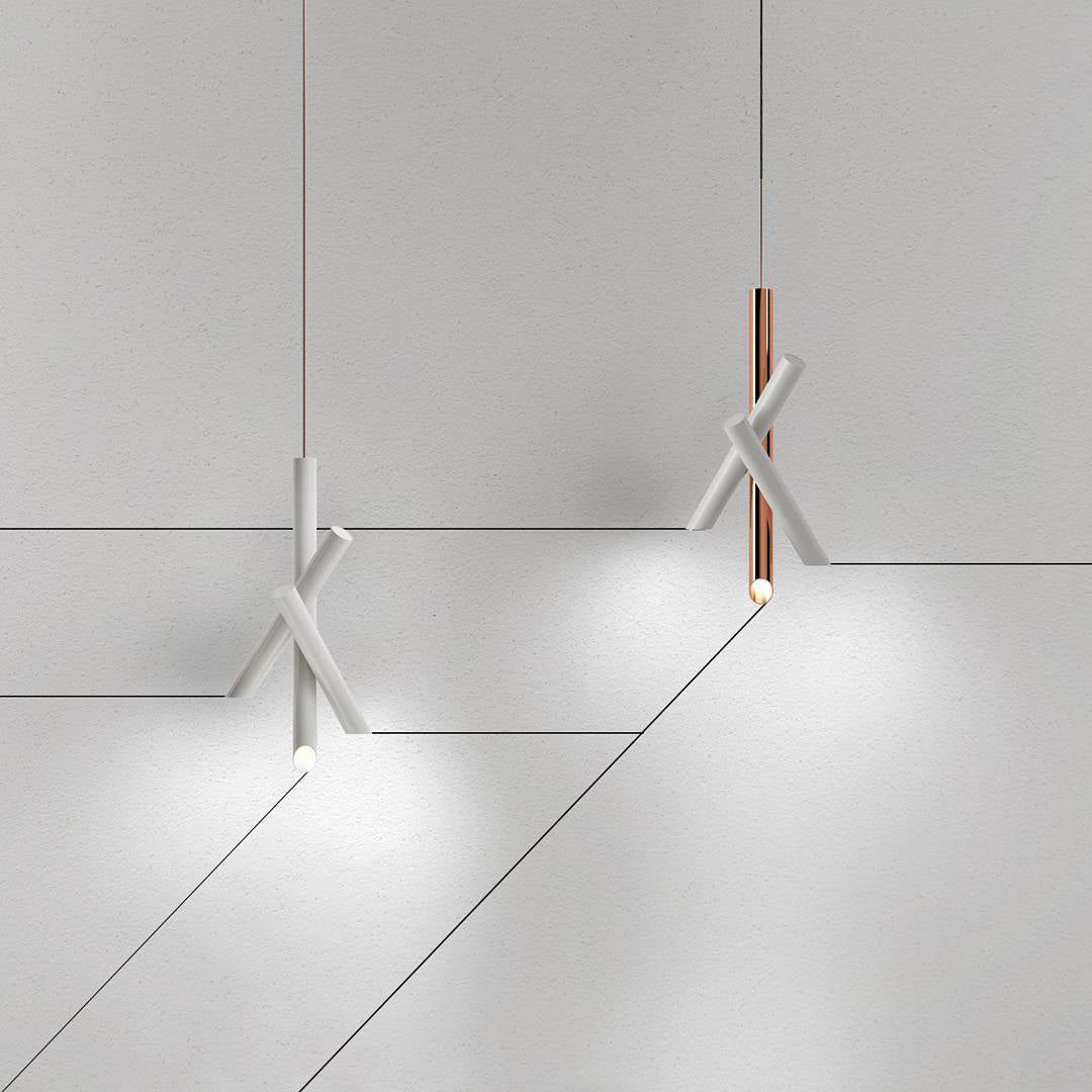 Erixon Pendant Lamp Tubes Aluminum Minimalist