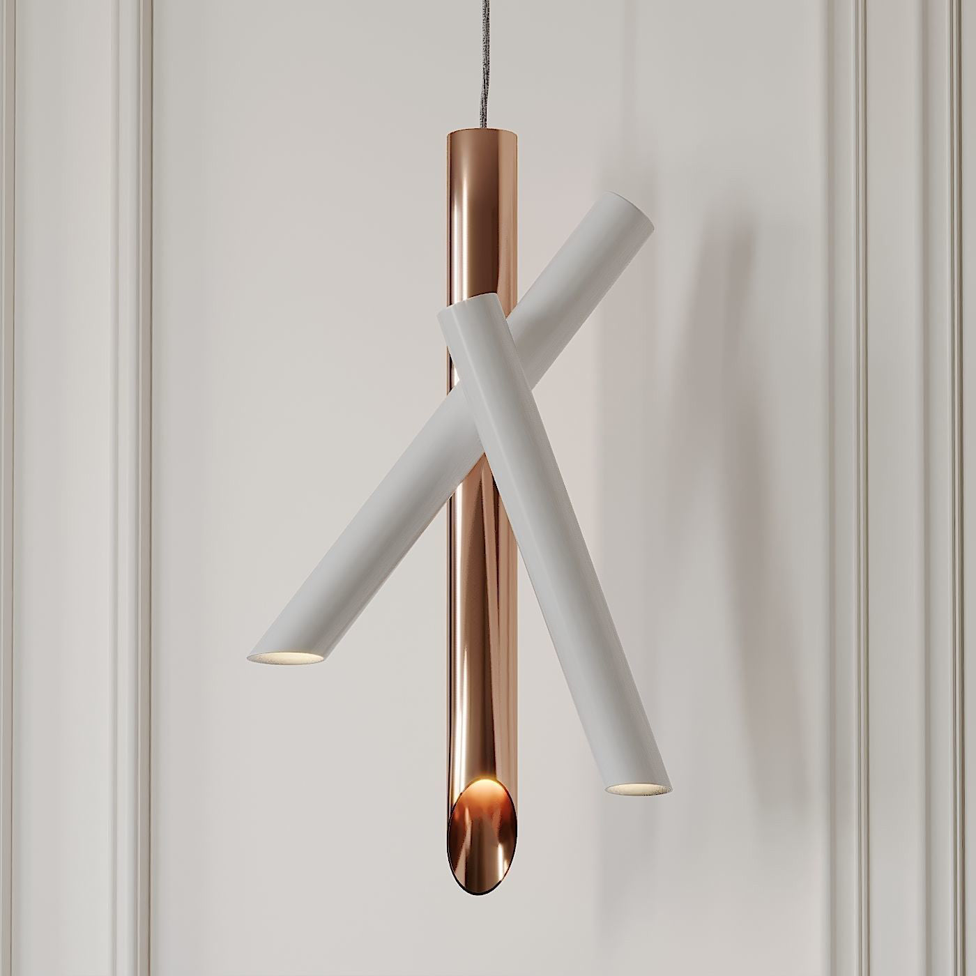Erixon Pendant Lamp Tubes Aluminum Minimalist