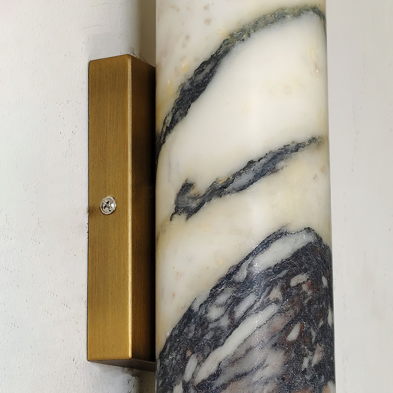Oakfield Tubular Marble Indoor Wall Light