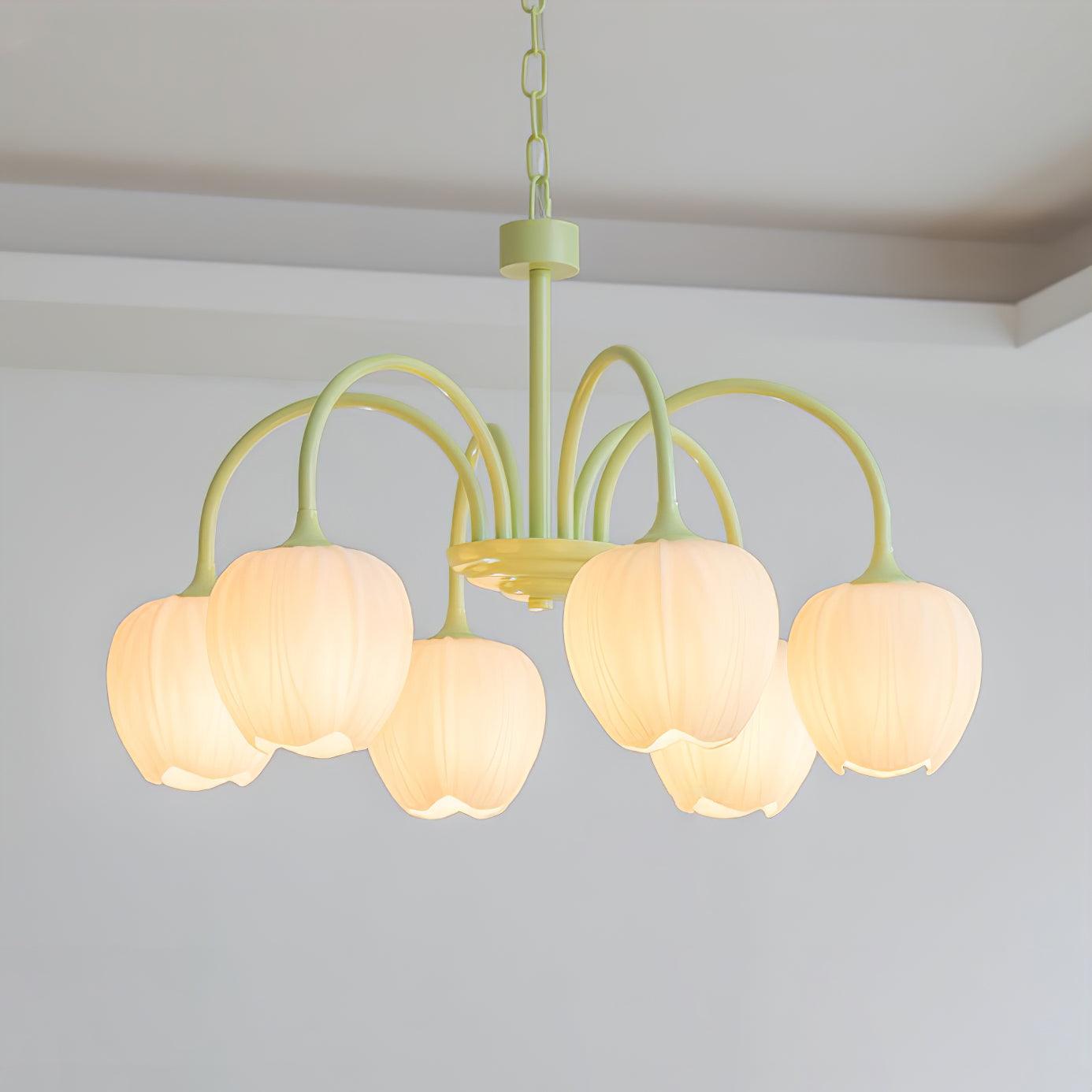 Aria Fresh Tulip Chandeliers