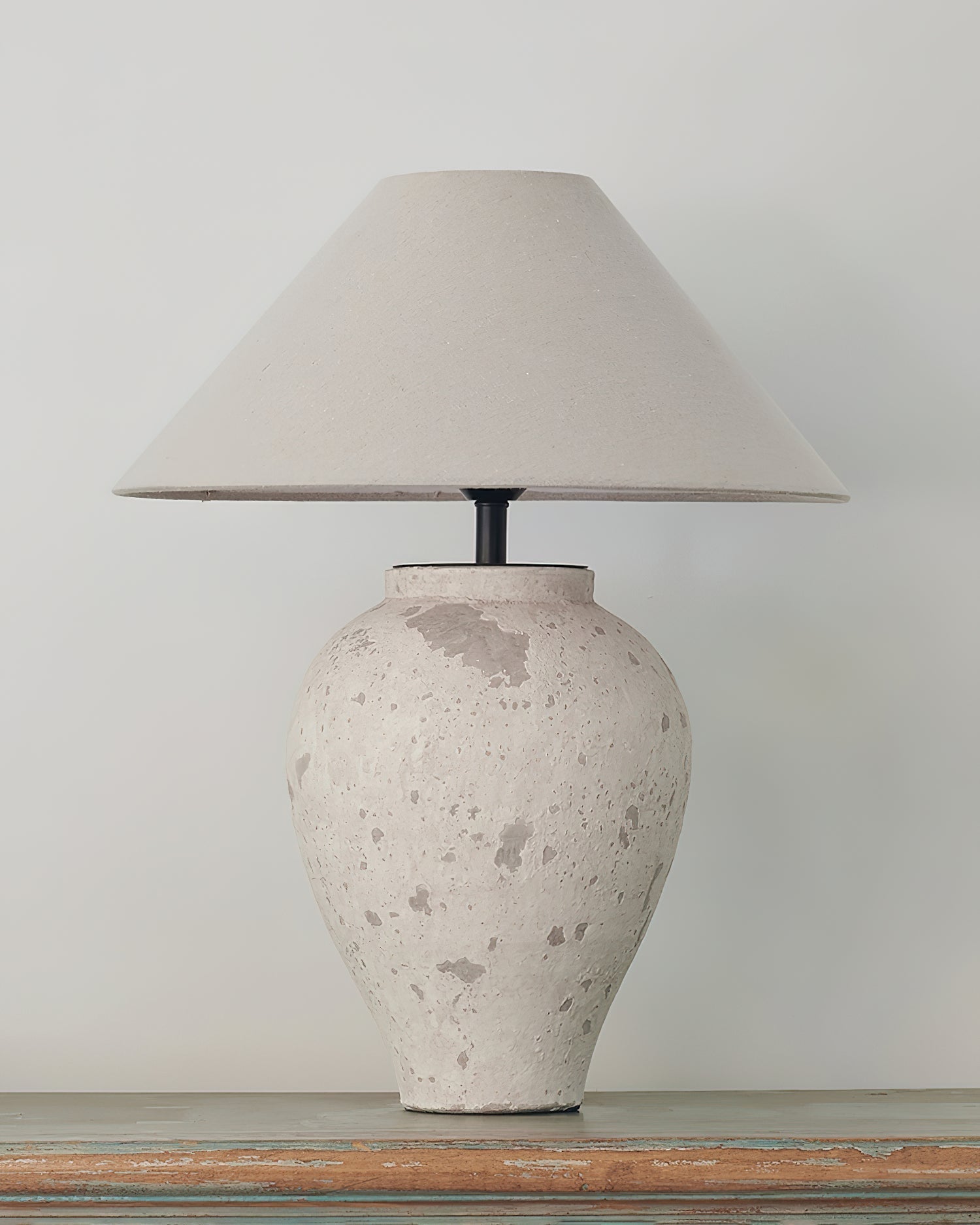 Solix Ceramics Fabric Table Lamp