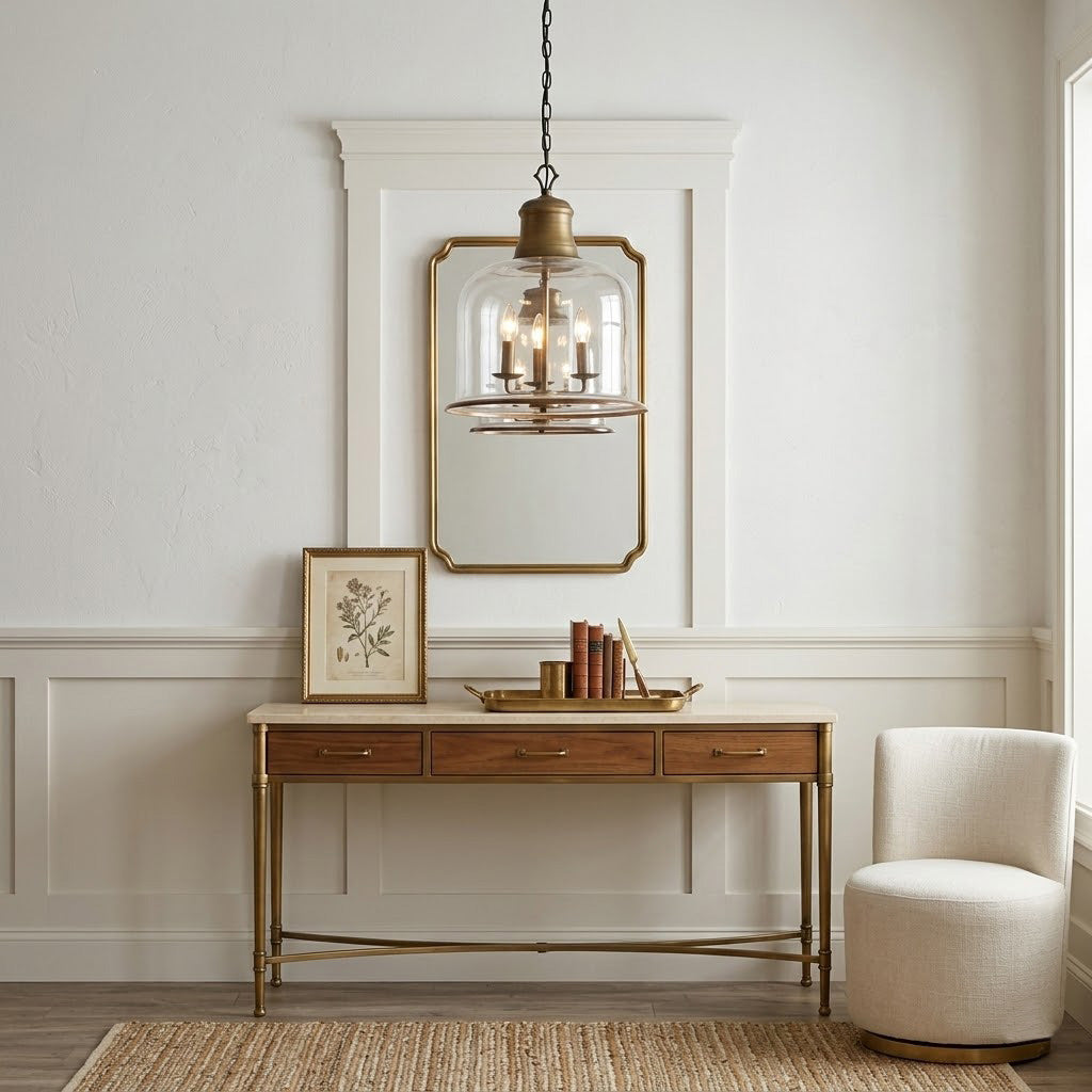 Lindenshire Glass Linear Pendant Light