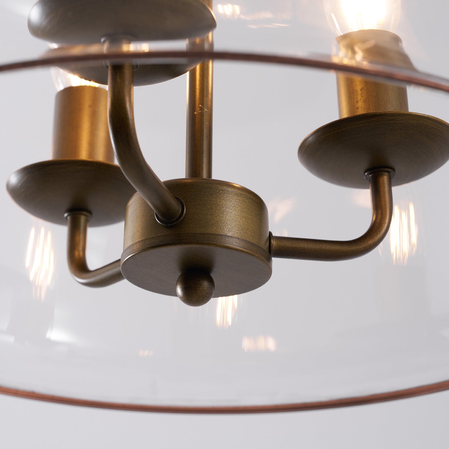 Lindenshire Glass Linear Pendant Light