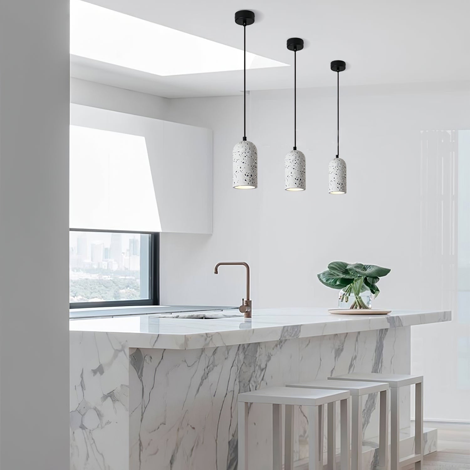 Brol Terrazzo Industrial Pendant Lamp
