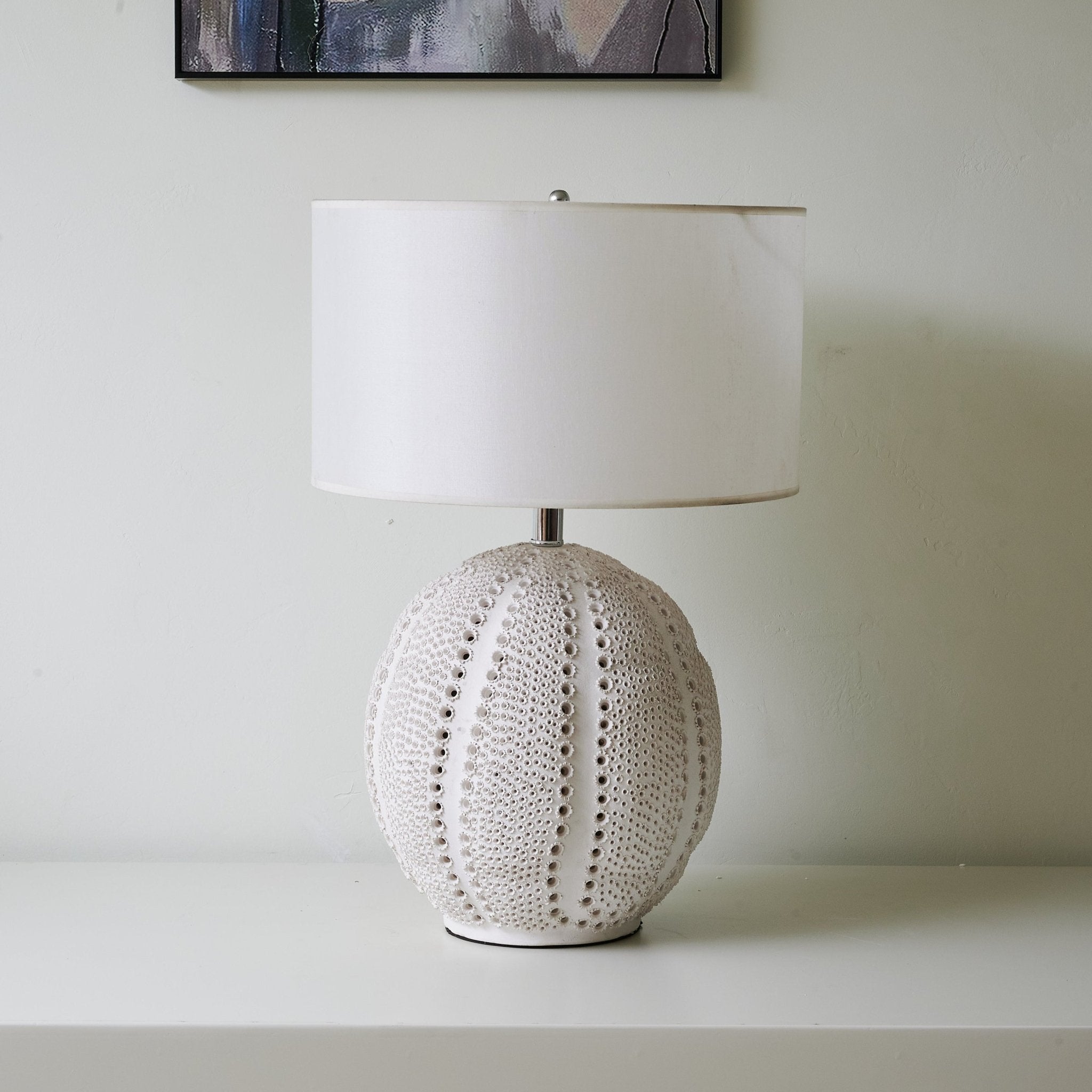 Sux Ceramic Fabric Table Lamp