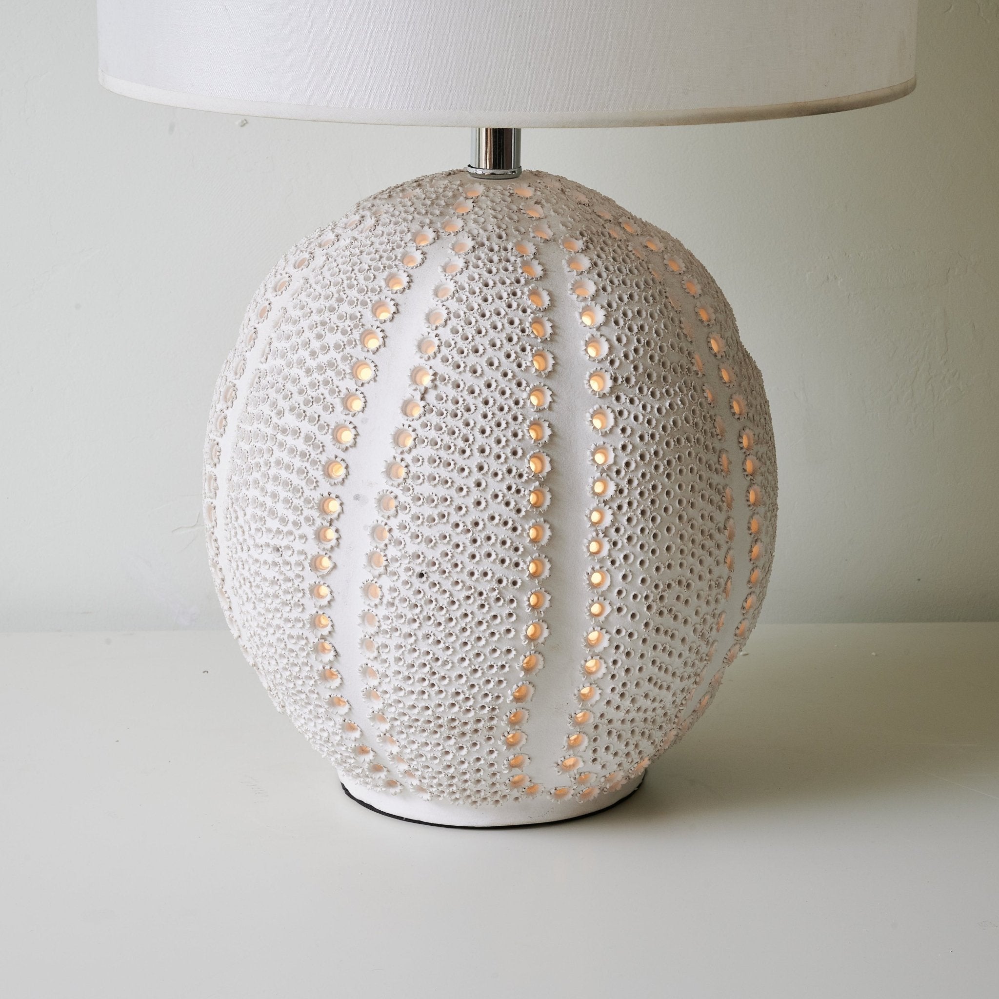 Sux Ceramic Fabric Table Lamp
