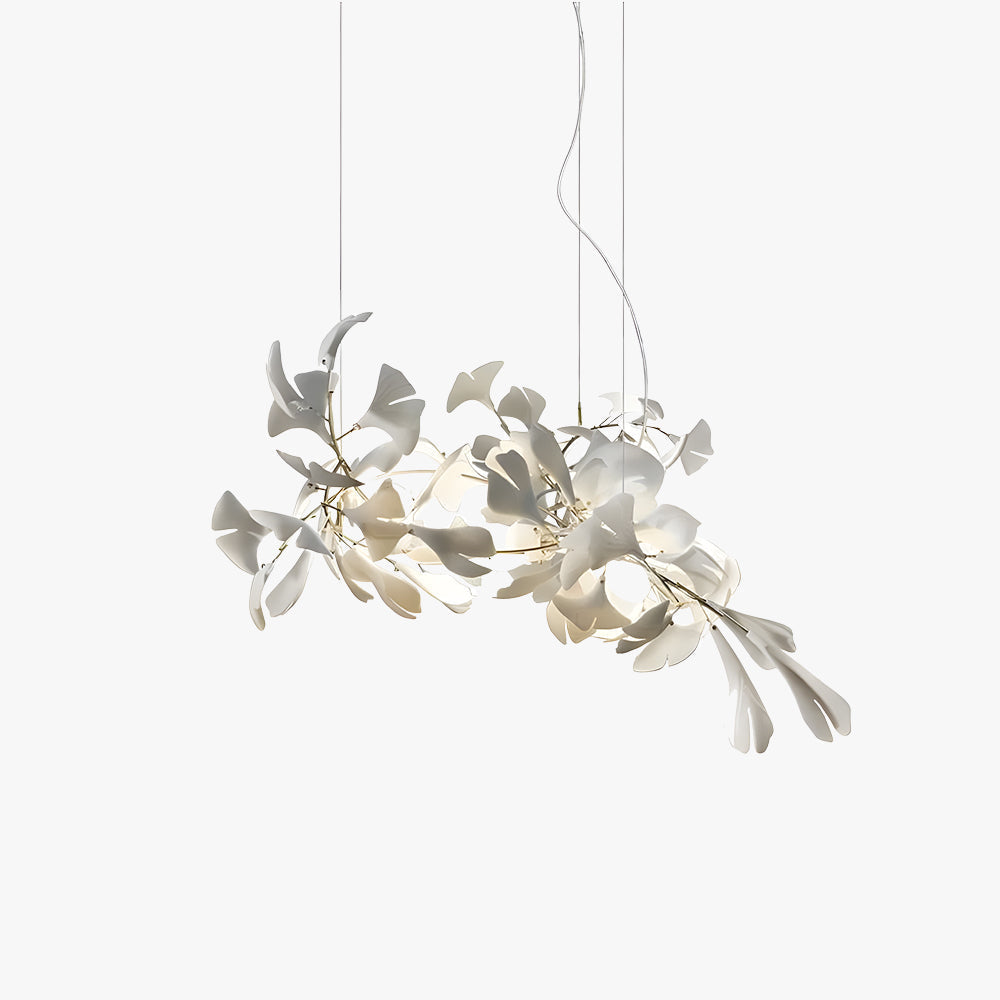Esme CeraFall Modern Art Deco Organic Chandelier Ceramics