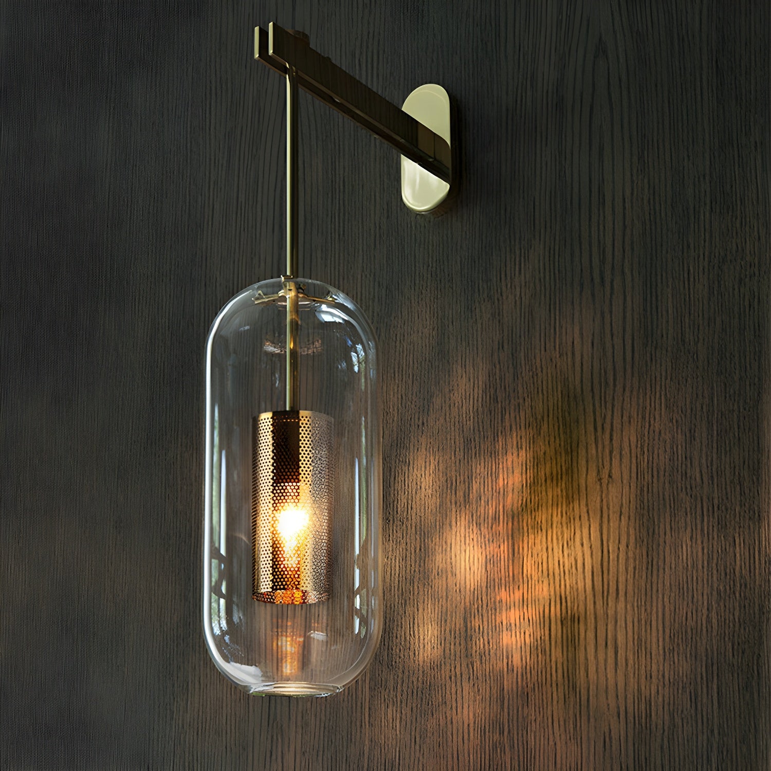 Eirinette Premium Nordic Art Glass Wall Lamp