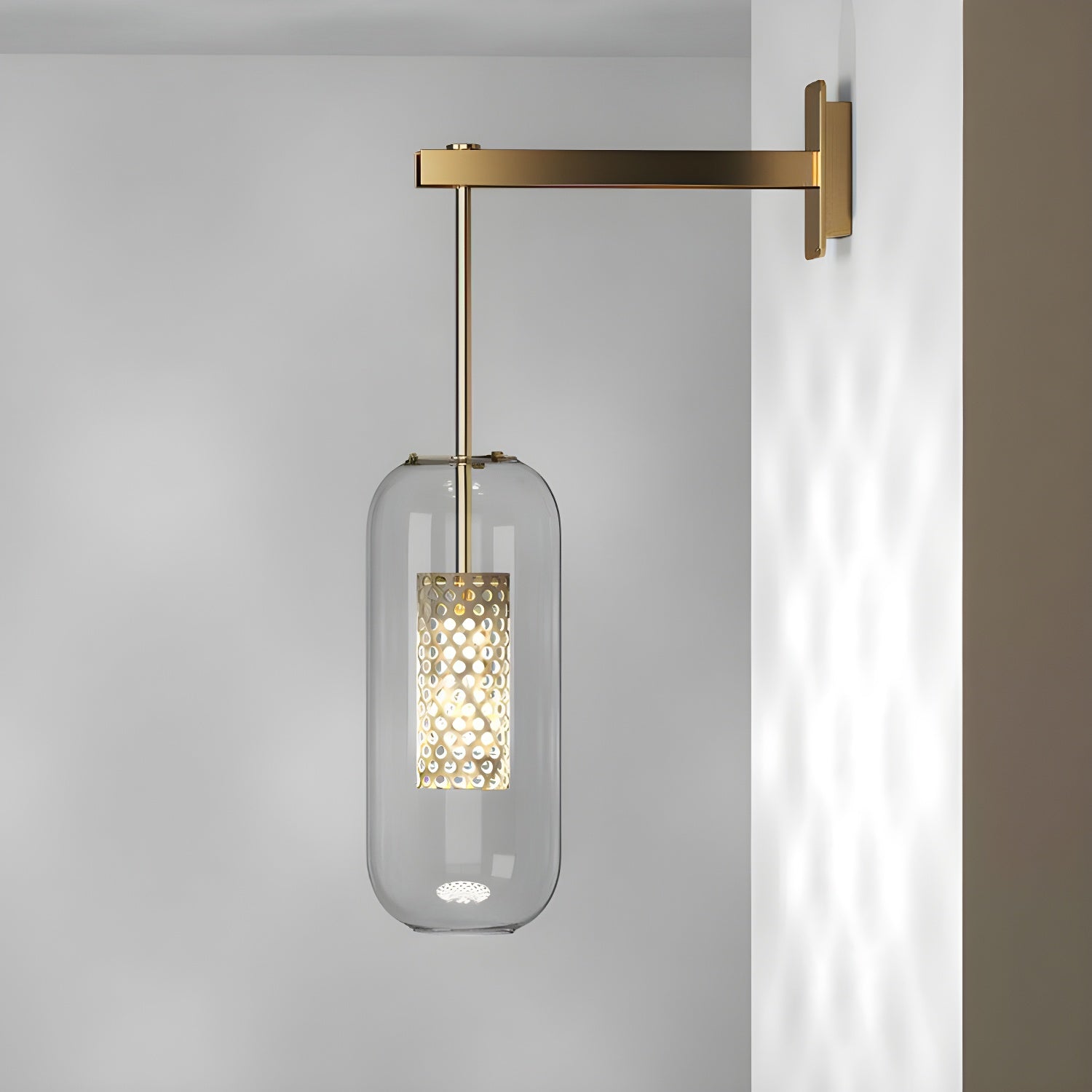 Eirinette Premium Nordic Art Glass Wall Lamp