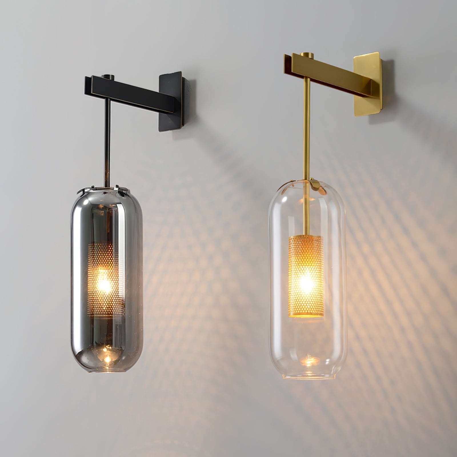 Eirinette Premium Nordic Art Glass Wall Lamp