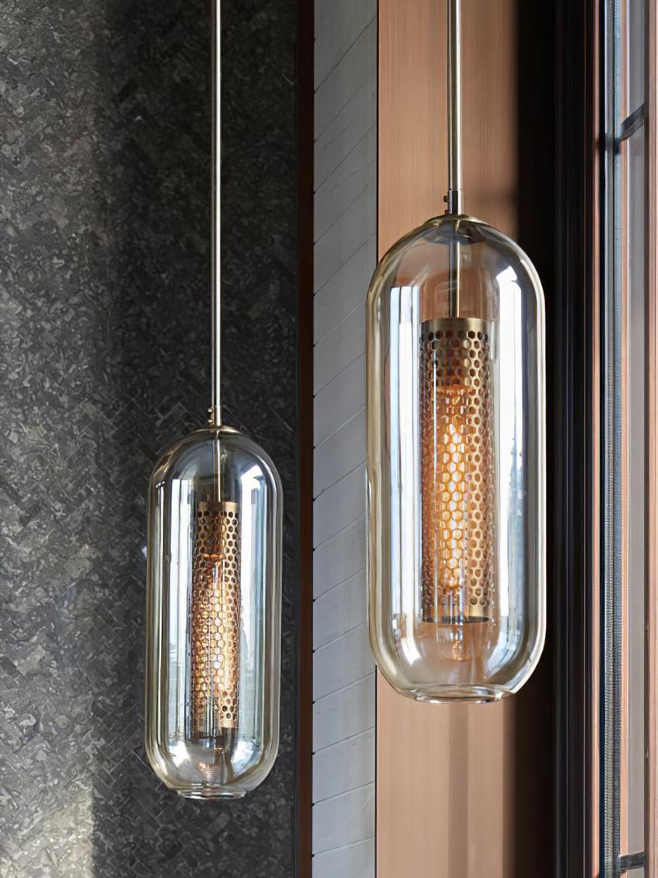 Dae Modern Minimalist Glass Wall Lamp