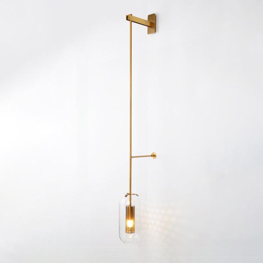 Dae Modern Minimalist Glass Wall Lamp