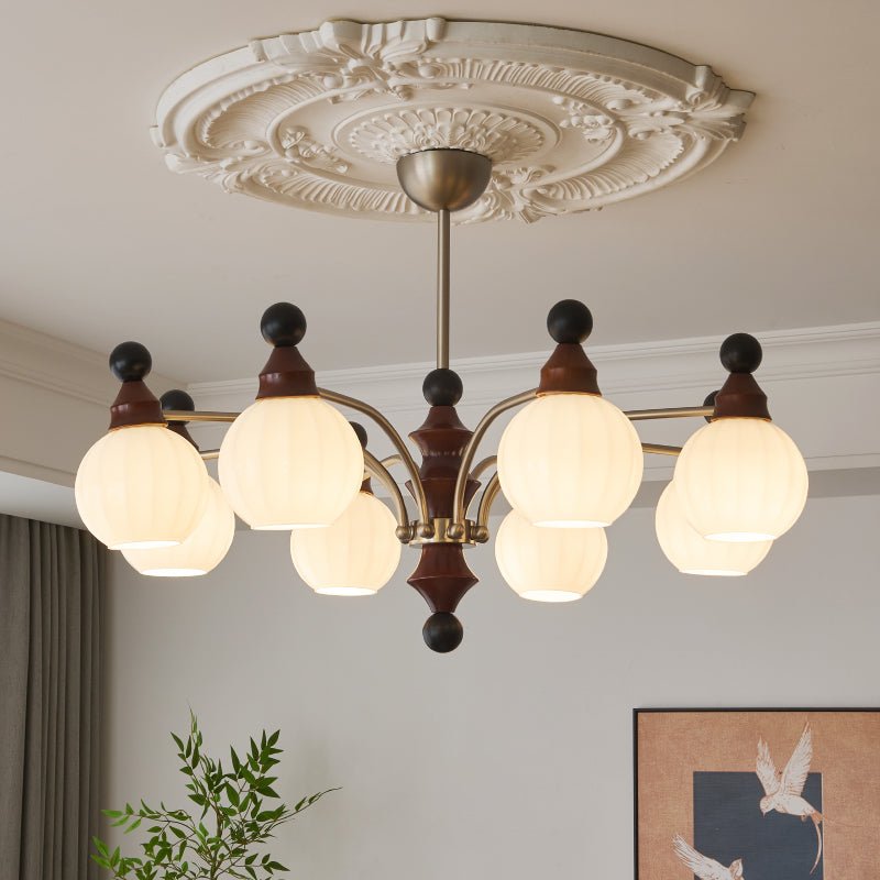 Zosilara Traditional Elegance Wood Chandelier
