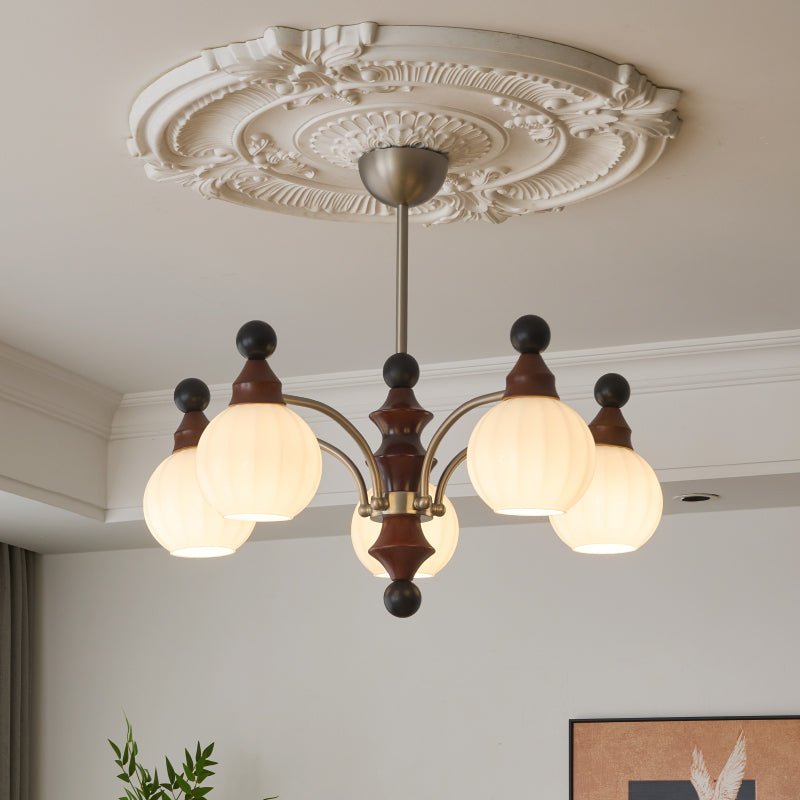 Zosilara Traditional Elegance Wood Chandelier