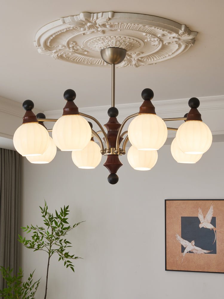 Zosilara Traditional Elegance Wood Chandelier