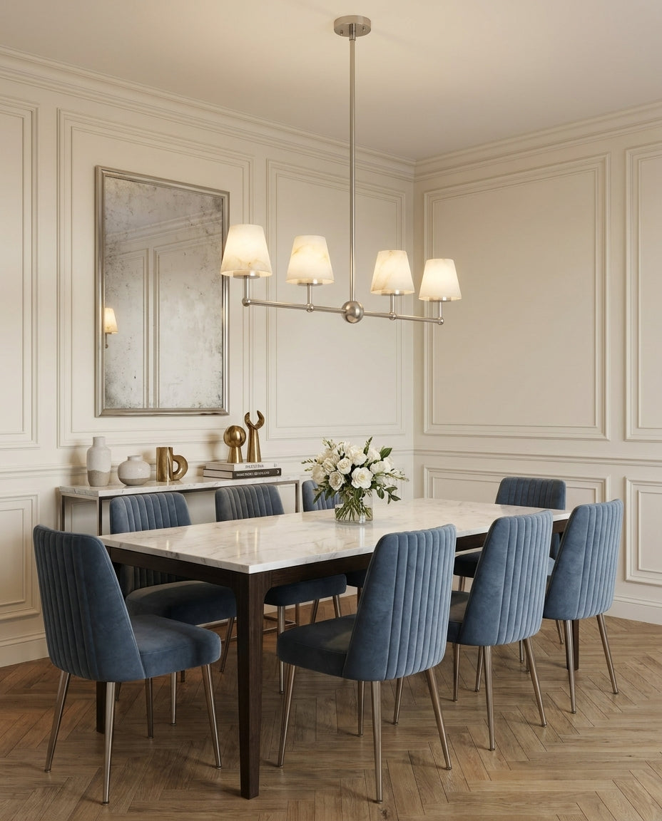 Eastvale9 Alabaster Chandelier