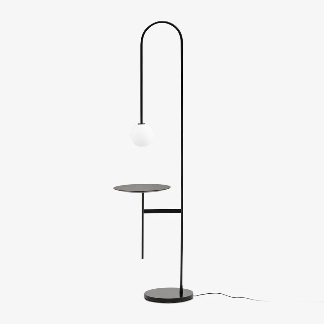 Celonce Glass Minimalist Floor Lamp