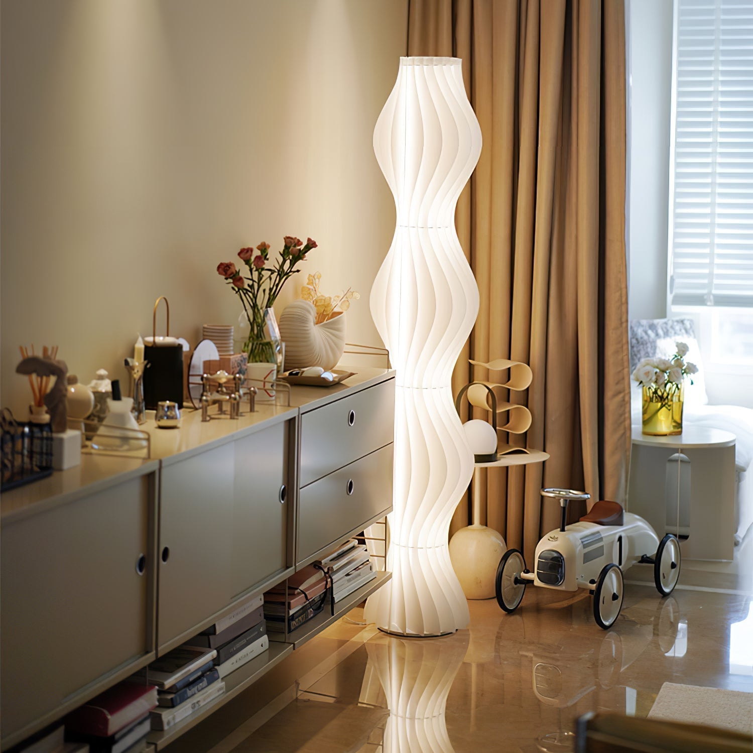 Dotha Contemporary Floor Lamp