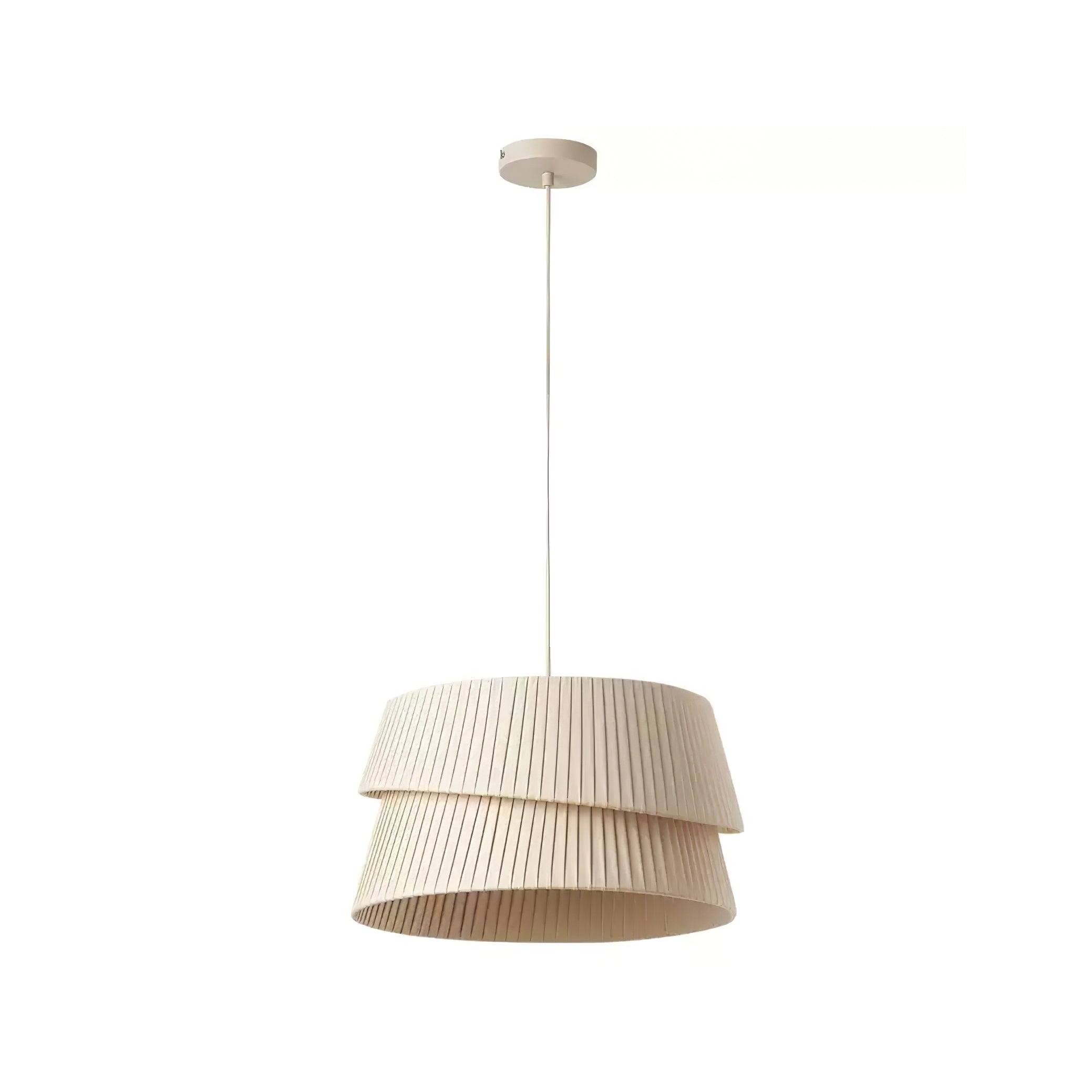 Ilira PremiumElegance Twist Fabric Pendant Lamp