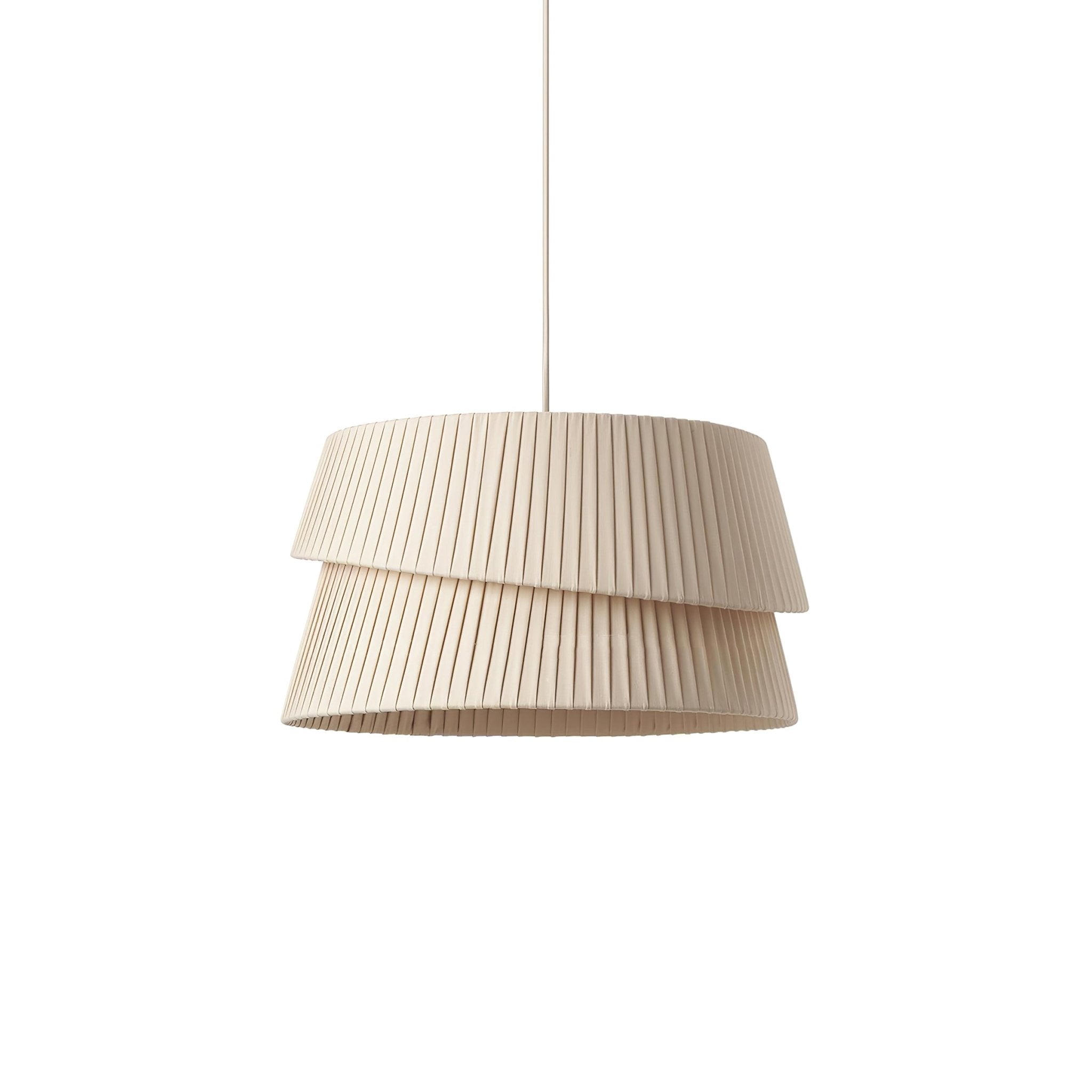 Ilira PremiumElegance Twist Fabric Pendant Lamp