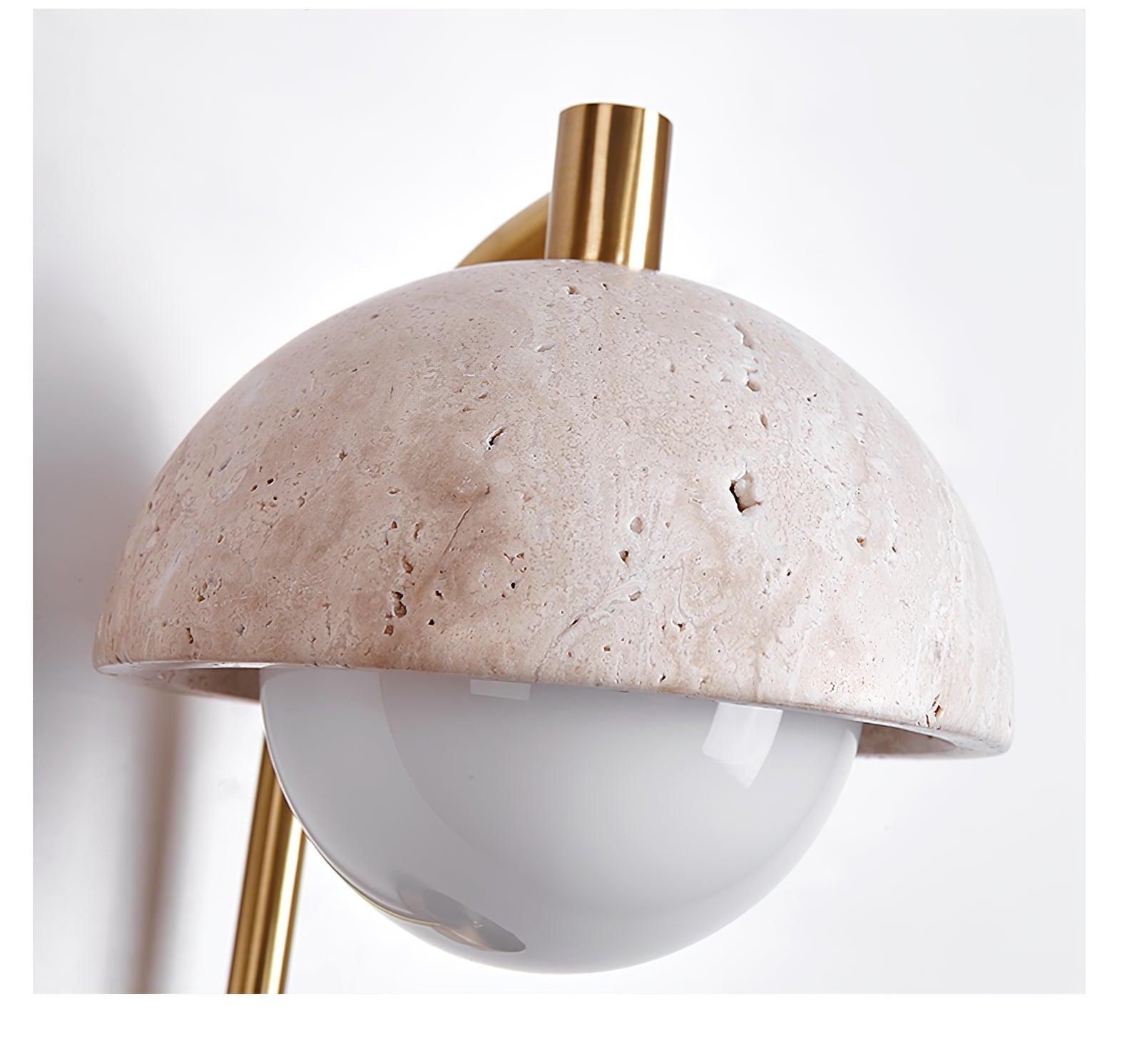 Seraaya Travertine Wall Light
