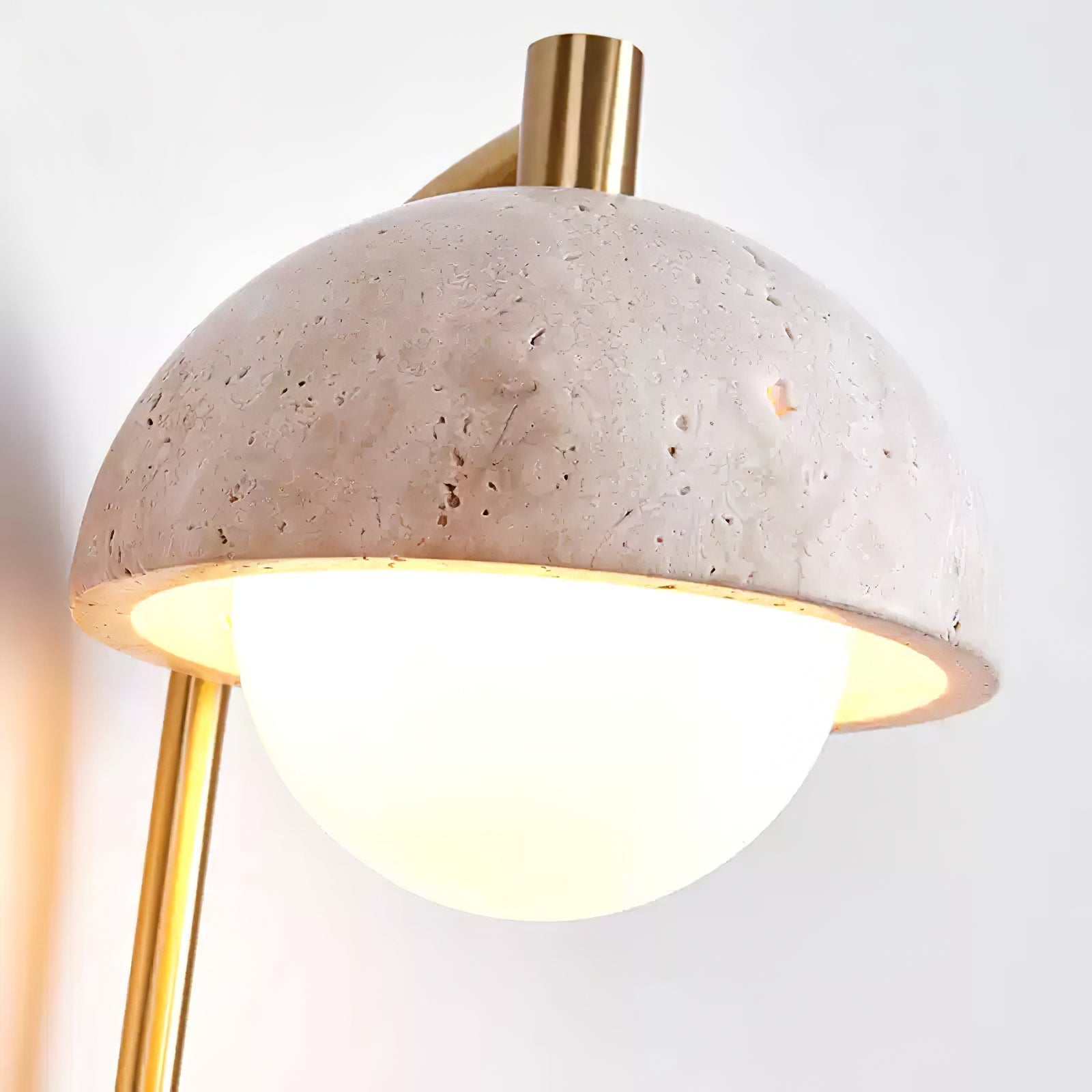 Seraaya Travertine Wall Light