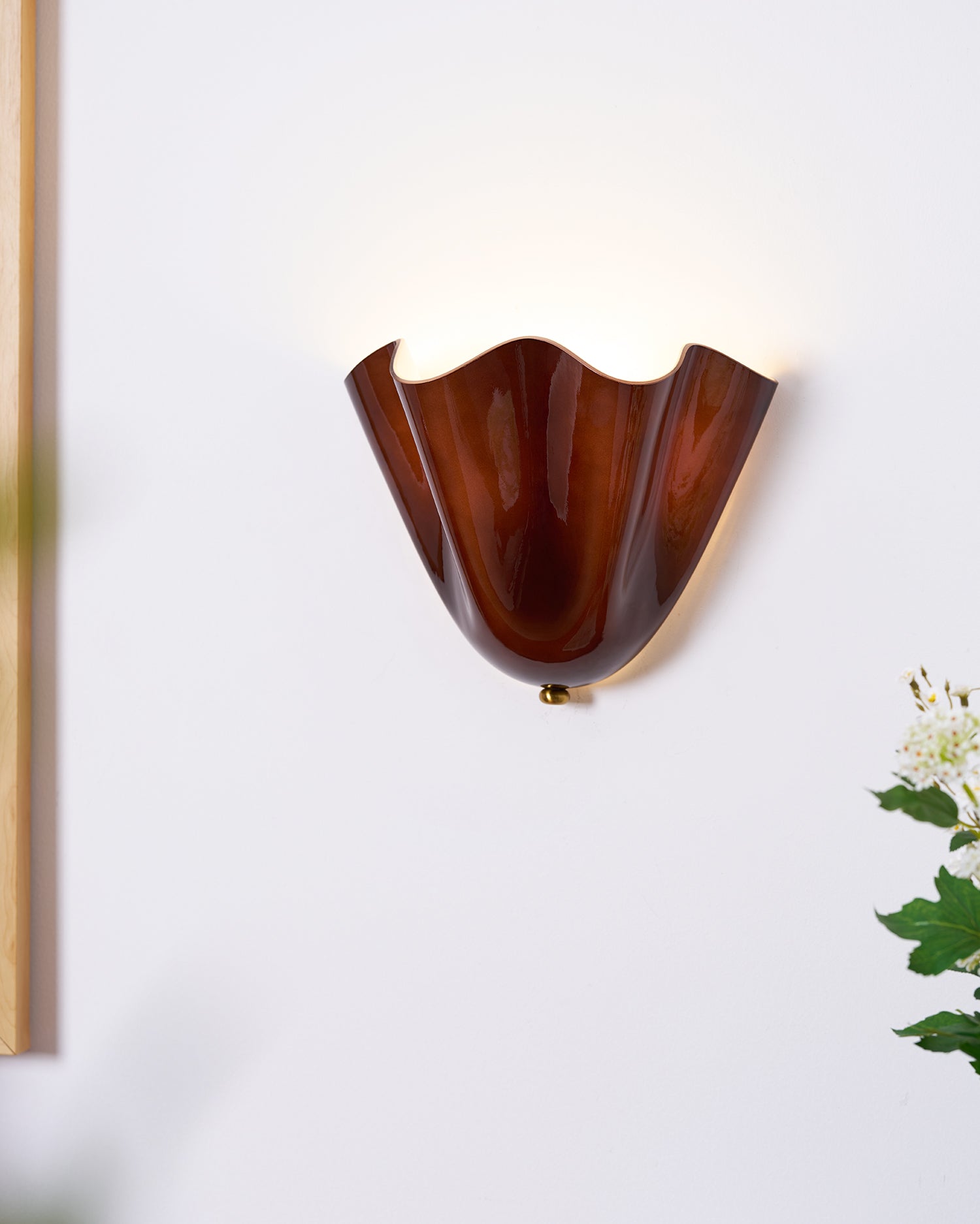 Delaford Glass Indoor Wall Light