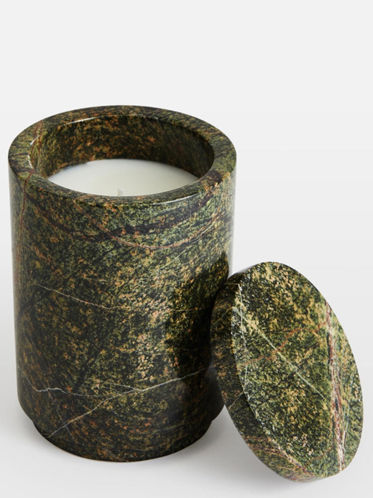 Verdant Stone Candle Holder