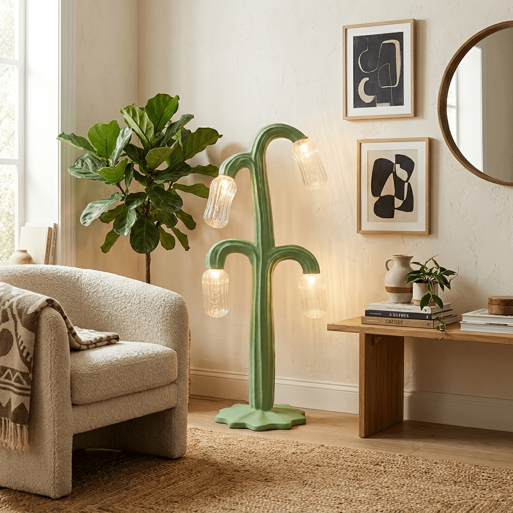 Verdant Bloom Floor Lamp